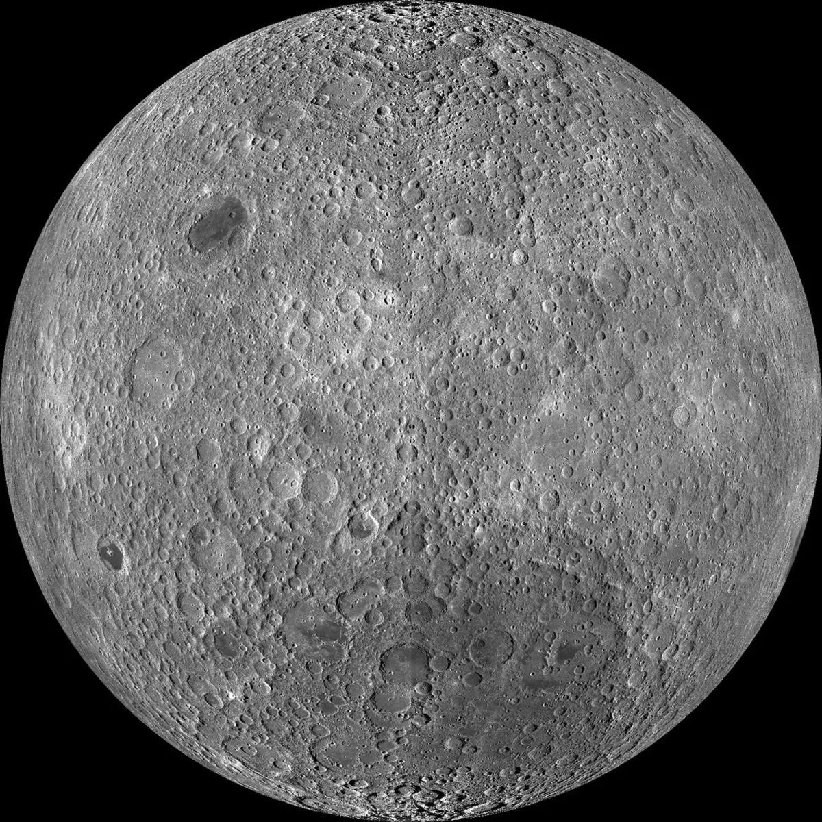 Image accompanying the story: APOD: 2026 October 10 – Lunar Farside