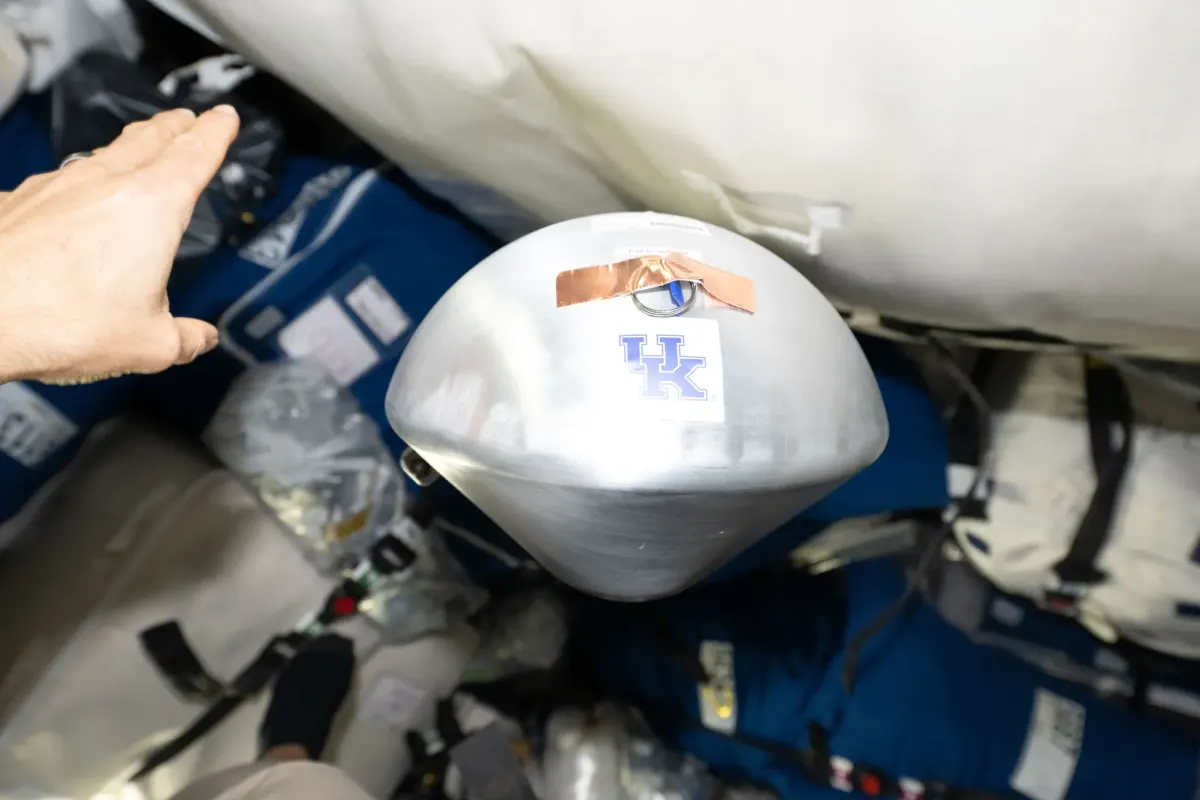 Image accompanying the story: NASA Demonstrates Next-Generation Heat Shield Technologies