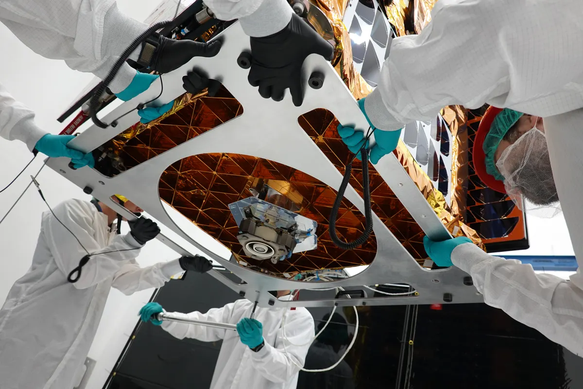 Image accompanying the story: NASA’s SSPICY Mission to Demonstrate In-Space Inspection Technologies