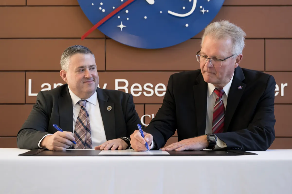 Image accompanying the story: NASA, Virginia Launch Power Partnership for Energy Security