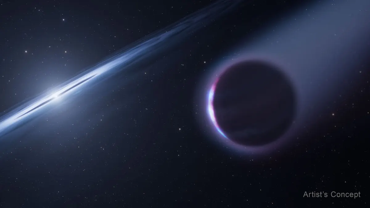 Image accompanying the story: Suspected Second-generation Planet Solves NASA Hubble Cold Case